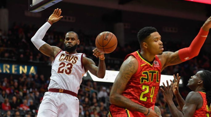 NBA 2017-18: Cavaliers nâng số trận thắng liên tiếp lên con số 10
