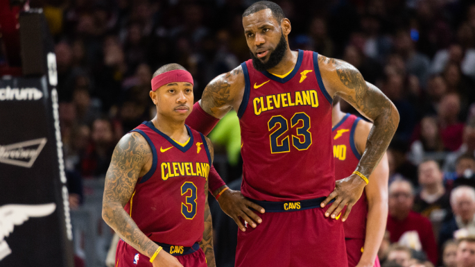NBA 2017-18: Song sát Thomas - LeBron giúp Cavaliers thắng trận