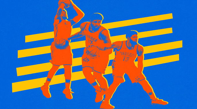 Paul George rời OKC mở ra những bộ ba đáng sợ