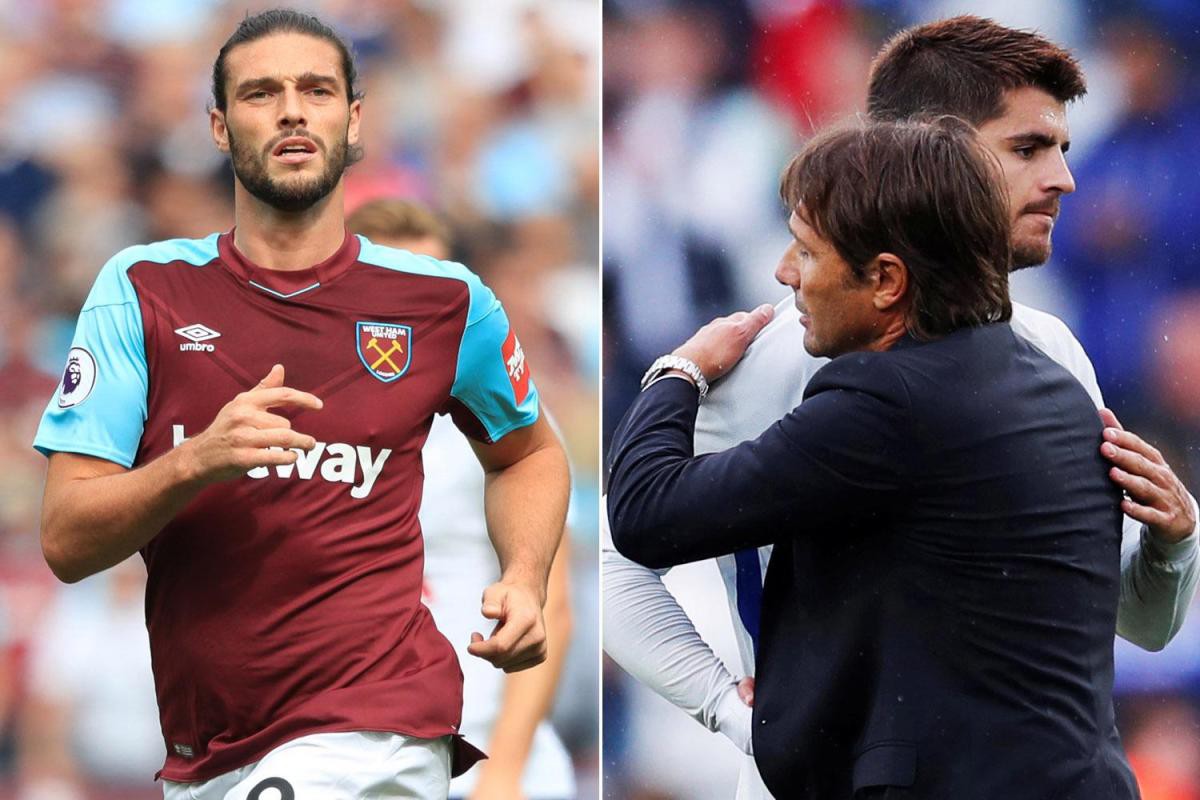 H&igrave;nh ảnh: Conte đang muốn giảm bớt g&aacute;nh nặng ghi b&agrave;n cho Morata bằng Andy Carroll