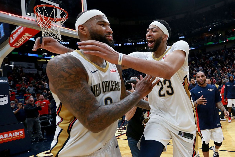 Chặng đường đ&atilde; qua của New Orleans Pelicans c&oacute; c&ocirc;ng lớn của Cousins v&agrave; Davis.