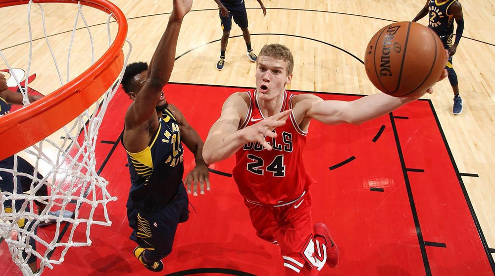 Tân binh Lauri Markkanen đang là điểm sáng lớn nhất của Chicago Bulls. Tân binh Lauri Markkanen đang là điểm sáng lớn nhất của Chicago Bulls.