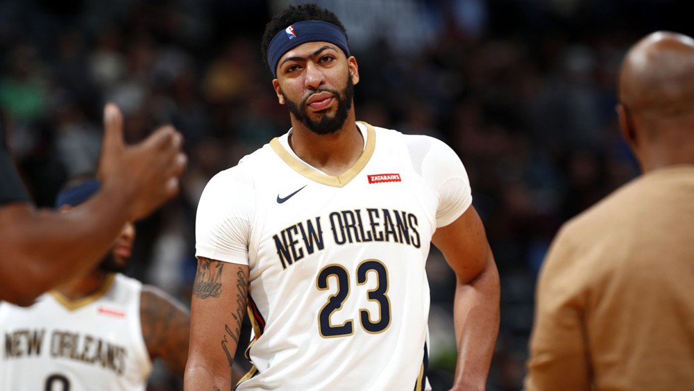 Anthony Davis có lẽ đã bắt đầu đuối sức khi gánh Pelicans quá nhiều. Anthony Davis có lẽ đã bắt đầu đuối sức khi gánh Pelicans quá nhiều.