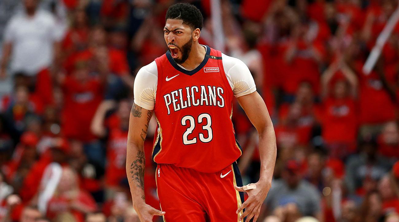 Một Anthony Davis khoẻ mạnh c&ugrave;ng với New Orleans Pelicans đang chờ Warriors ở V&ograve;ng 2.