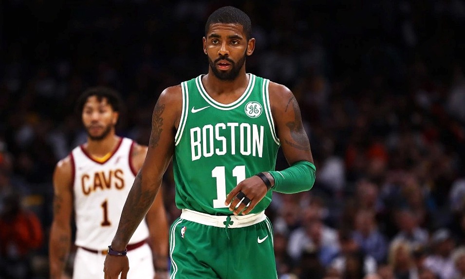 Trên vai Kyrie Irving là trọng trách to lớn chèo lái con thuyền Boston Celtics