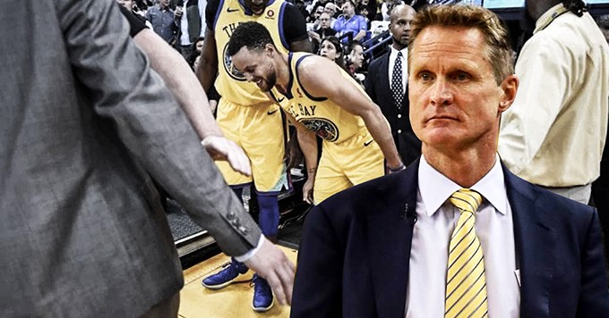 HLV Steve Kerr: "Curry sẽ không thể ra sân trong tương lai gần"