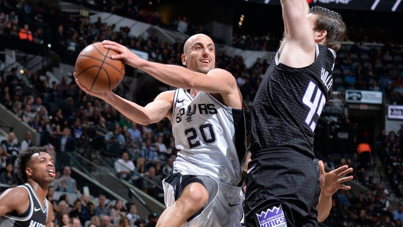 Kết quả NBA 10/04: Manu Ginobili đưa Spurs đến vé Playoffs thứ 21