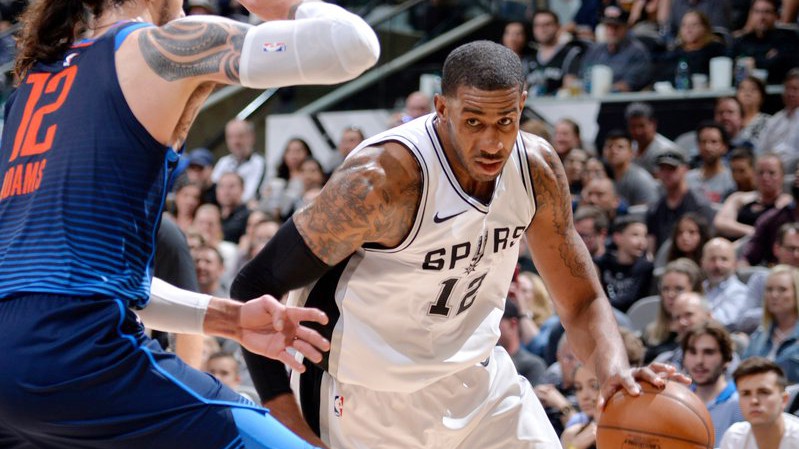 Kết quả NBA 30/03: Aldridge bất ngờ trở lại, Spurs vượt qua OKC