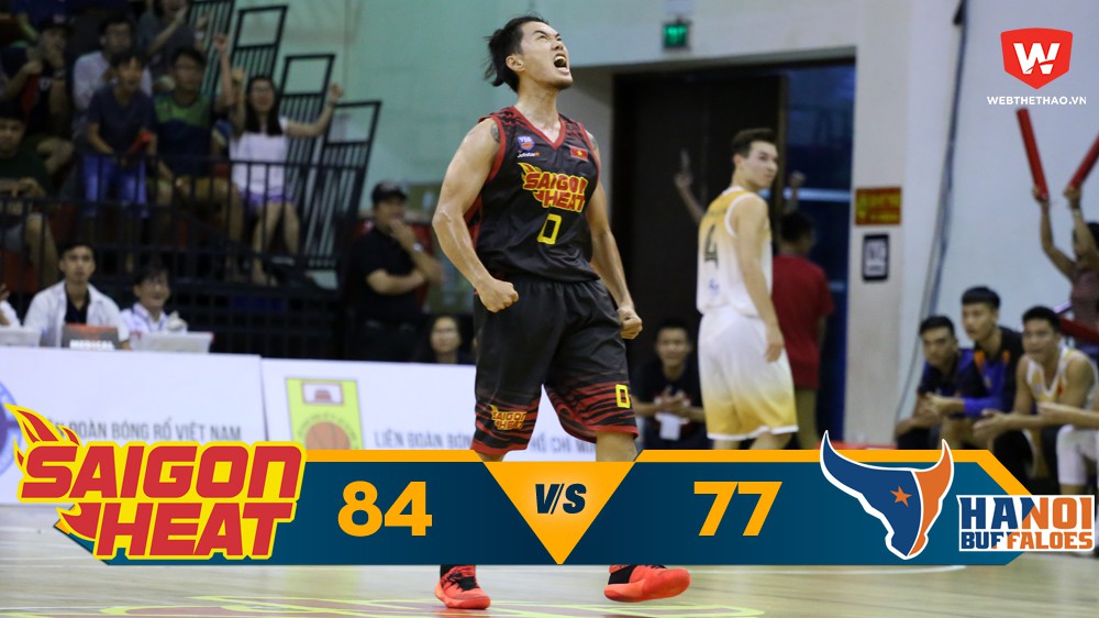 Nội binh thay nhau tỏa sáng, Saigon Heat tiếp tục bất bại tại VBA 2017