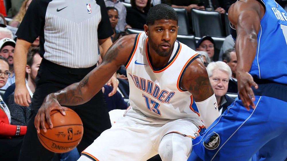 Paul George đang trở lại mạnh mẽ từ pha gãy chân kinh hoàng