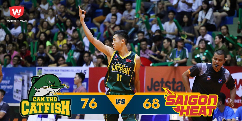 Sang Đinh loại Saigon Heat khỏi VBA Playoffs, Catfish bước vào chung kết
