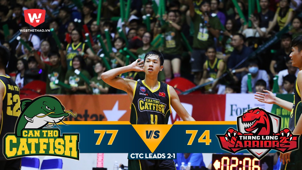 VBA Finals Game 3: Catfish đả bại Warriors, vượt lên dẫn 2-1