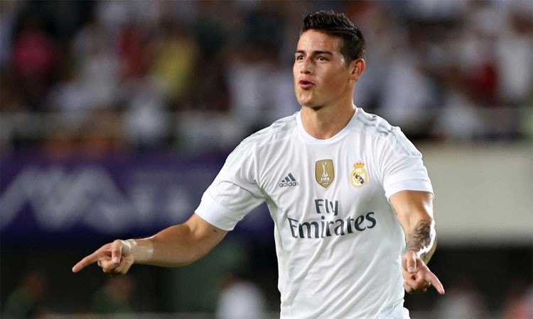 James Rodriguez bị cô lập ở Real