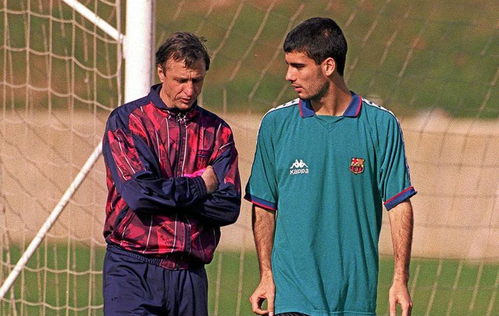 Pep: “Tôi chẳng biết gì về bóng đá cho tới khi gặp Cruyff”
