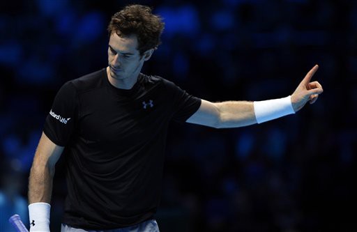 ATP World Tour Finals: Andy Murray 0-2 Stan Wawrinka