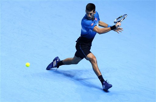 ATP World Tour Finals: Novak Djokovic 2-0 Tomas Berdych