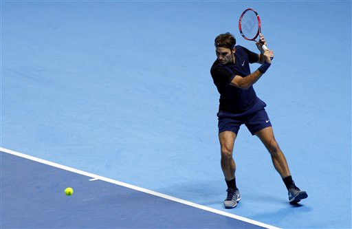 ATP World Tour Finals: Roger Federer 2-0 Tomas Berdych