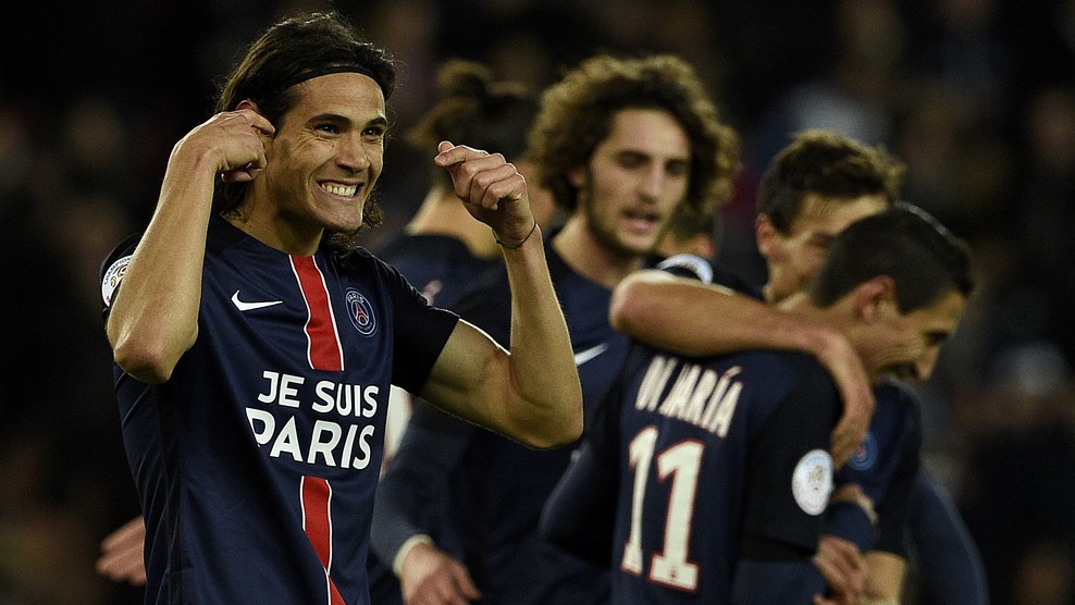 Cavani mở đầu danh sách bàn thắng đẹp vòng 15 Ligue 1