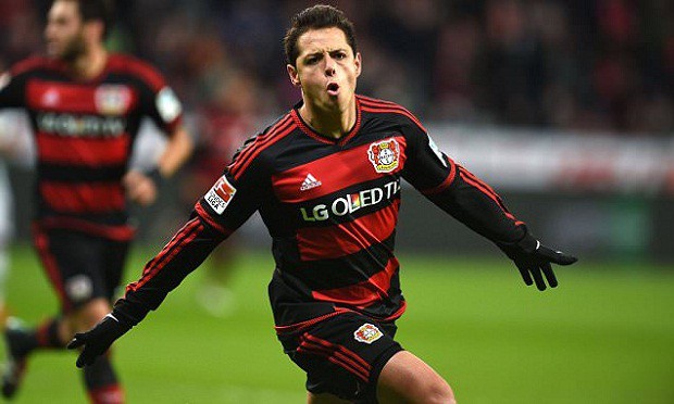 Chicharito sở hữu bàn thắng đẹp nhất vòng 16 Bundesliga