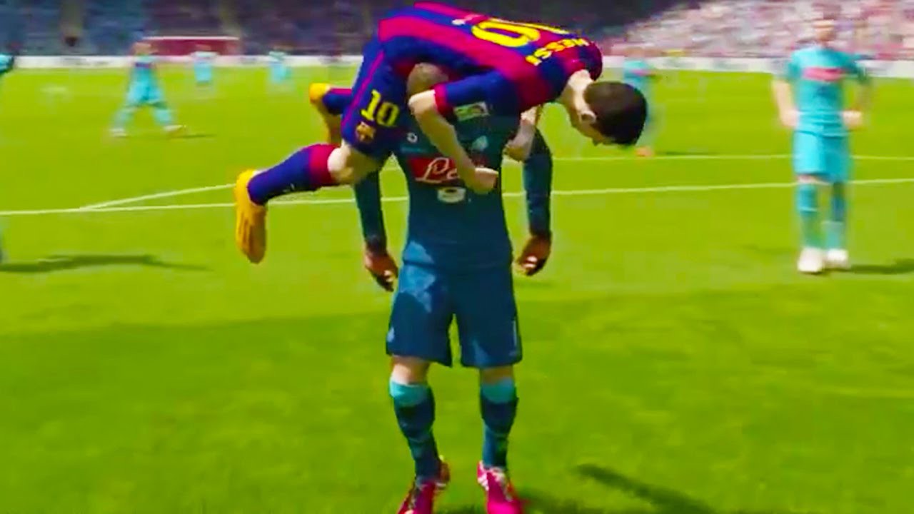 Cười rung rốn với những tình huống hài hước trong game FIFA