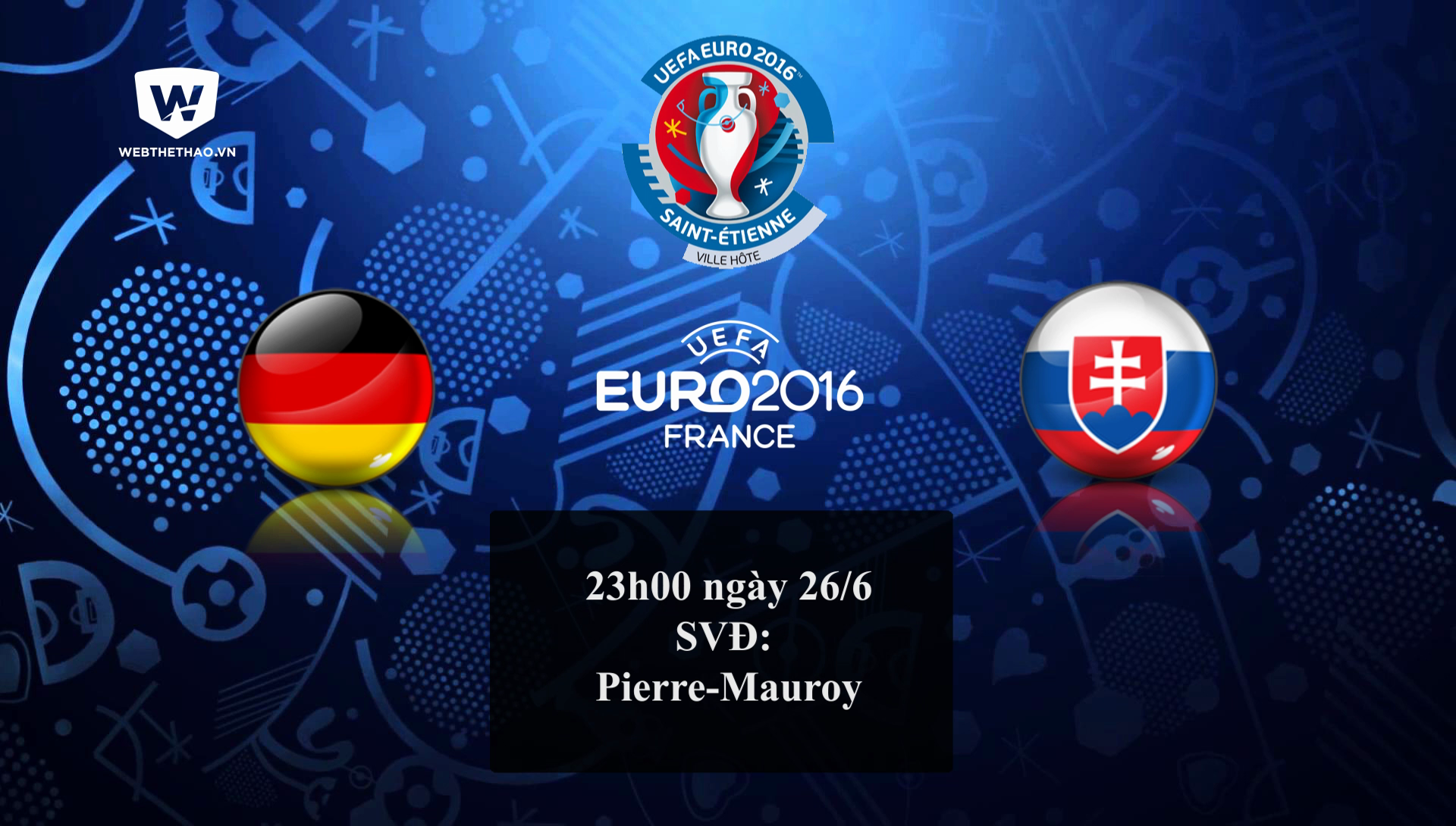 Đức vs Slovakia: Hành trình vào vòng 1/8
