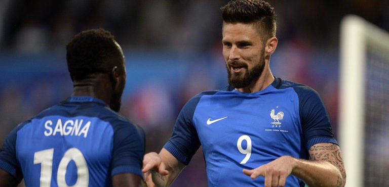 Giao hữu quốc tế, Pháp 3-0 Scotland: Giroud lập cú đúp