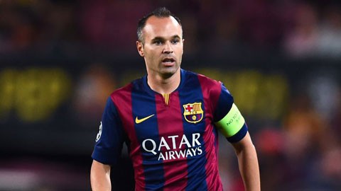 Iniesta ghi bàn thắng thứ 3 cho Barca