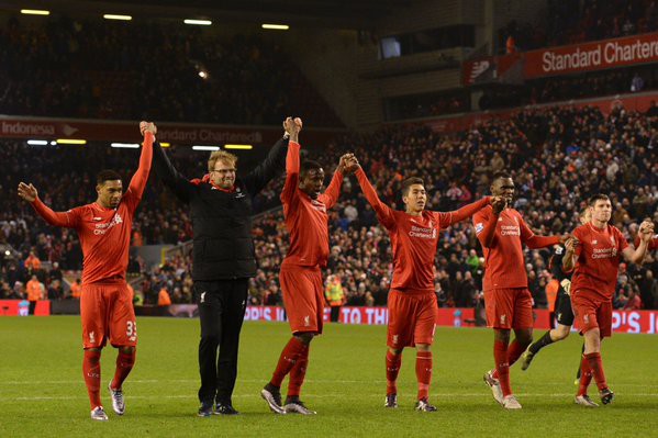 Liverpool bị cầm hoà, Klopp ăn mừng như thắng
