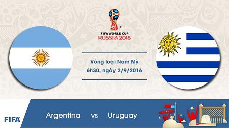 Link xem trực tiếp trận đấu giữa Argentina và Uruguay