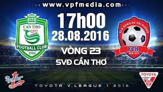 Link xem trực tiếp vòng 23 V. League, lượt trận ngày 28/8