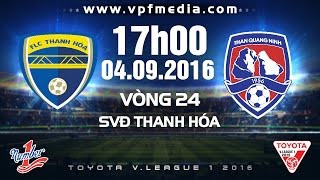 Link xem trực tiếp vòng 24 V. League diễn ra ngày 4/9