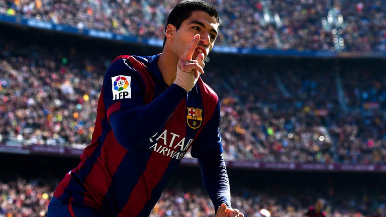 Luis Suarez nhân đôi cách biệt cho Barca sau đường chuyền cực hay của Iniesta