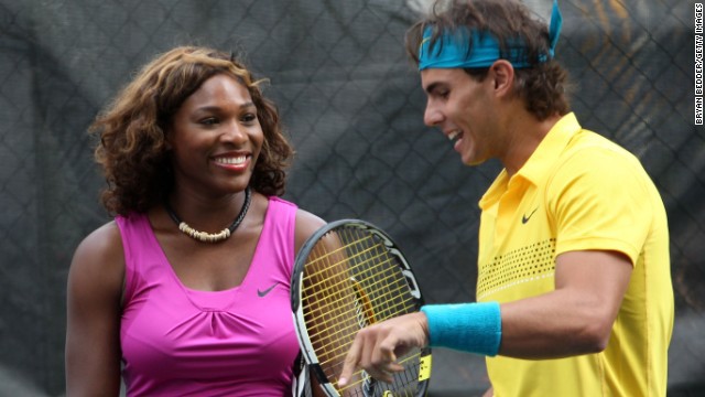 Nadal đánh hỏng, dâng chiến thắng cho Serena Williams