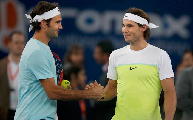 Nadal hạ Federer toàn diện tại giải tennis ngoại hạng