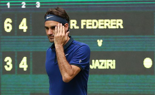 Roger Federer 2-0 Malek Jaziri: Ghi tên vào tứ kết