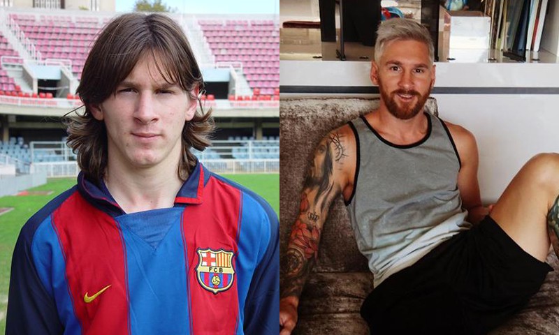 Thời trang tóc của Messi thay đổi ra sao trong những năm qua?