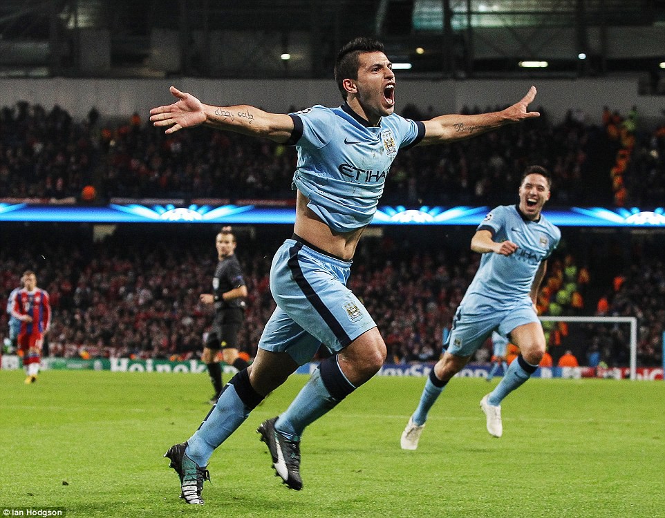 Top 6 bàn thắng đẹp nhất của Man City tại Champions League