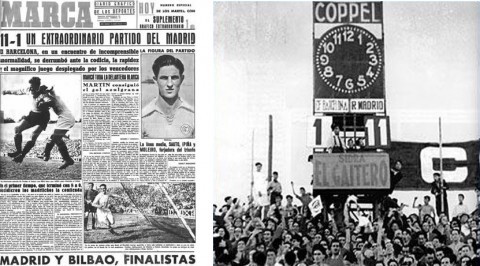 Trận El Clasico có tỉ số đậm nhất trong lịch sử