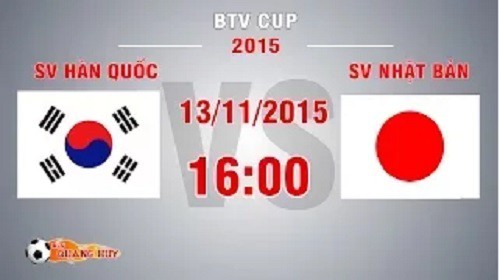 Trực tiếp bán kết BTV Cup: SV Hàn Quốc vs SV Nhật Bản
