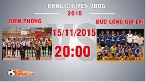 Trực tiếp bóng chuyến VĐQG: Biên Phòng vs Đức Long Gia Lai