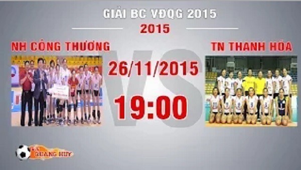 Trực tiếp bóng chuyền VĐQG: NH Công Thương vs Tiến Nông Thanh Hóa