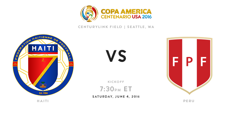 Trực tiếp Copa America: Haiti vs Peru
