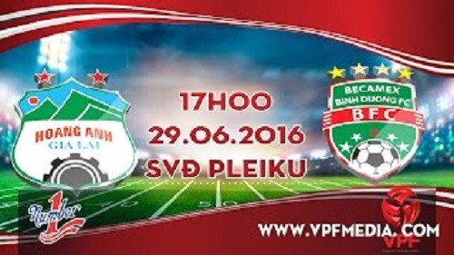 Trực tiếp lượt về tứ kết Cup QG: HAGL vs B. Bình Dương