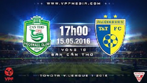 Trực tiếp vòng 10 V League: XSKT Cần Thơ vs Hà Nội T&T