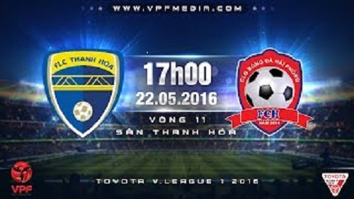 Trực tiếp vòng 11 V League: FLC Thanh Hóa vs Hải Phòng