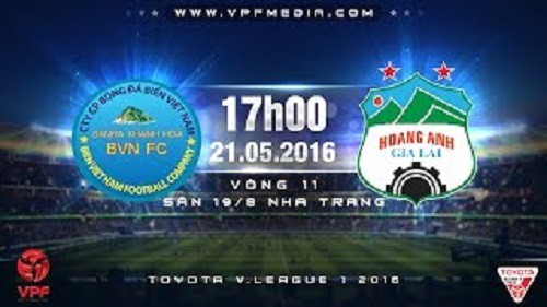 Trực tiếp vòng 11 V.League: Sanna Khánh Hòa BVN vs HAGL