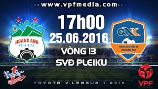 Trực tiếp vòng 13 V.League: HAGL vs QNK Quảng Nam