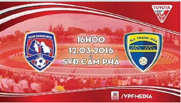 Trực tiếp vòng 4 V. League: Than Quảng Ninh vs FLC Thanh Hóa