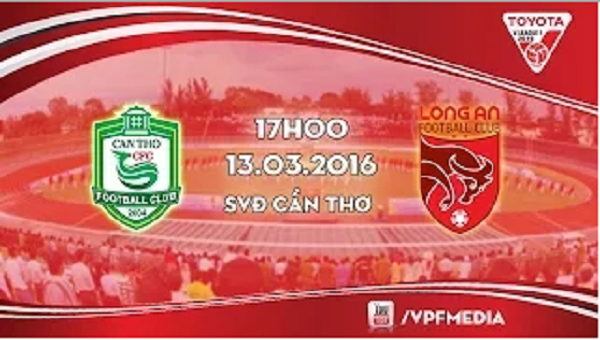 Trực tiếp vòng 4 V. League: XSKT Cần Thơ vs Long An
