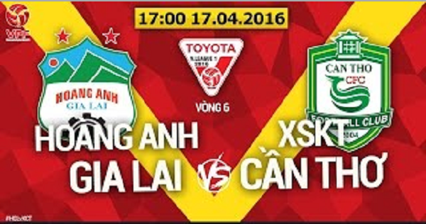 Trực tiếp vòng 6 V League: HAGL vs XSKT Cần Thơ